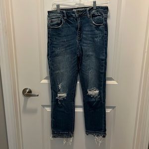 HIDDEN Light wash Ripped Jeans